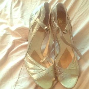 Isola Metallic Gold shoes